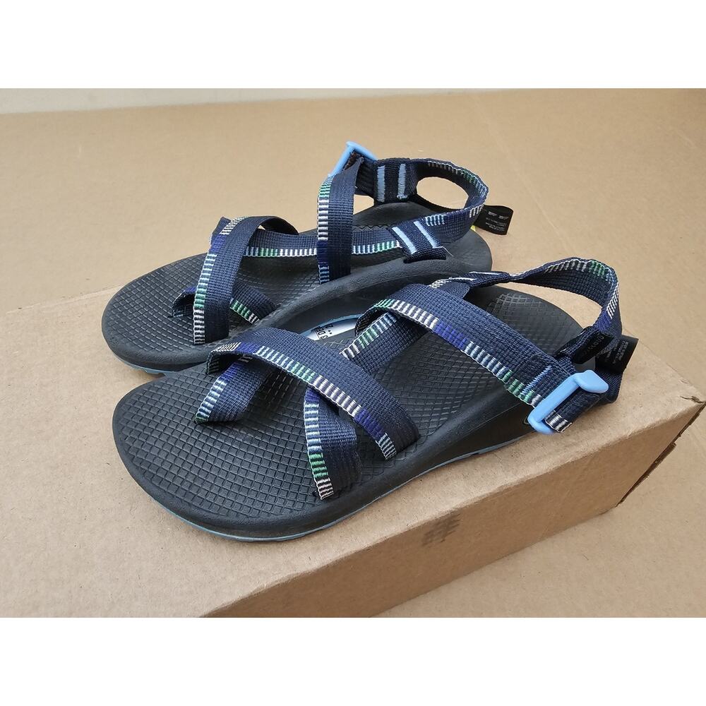 Chaco’s cloud Women’s Size 6 Blue Strappy Hiking Sandals - Picture 2 of 12